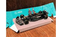 Mercedes-AMG F1 W14 E #44 2023 Lewis Hamilton (Formula 1 F1), масштабная модель, BBurago, Mercedes-Benz, scale43