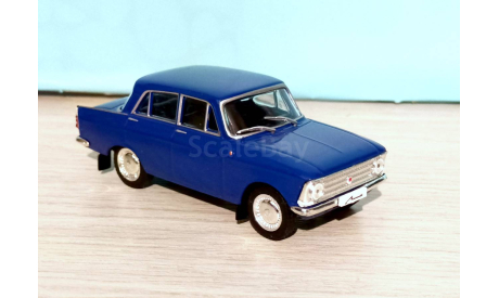 Москвич 408 (De Agostini), масштабная модель, Автолегенды СССР журнал от DeAgostini, scale43