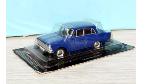 Москвич 408 (De Agostini), масштабная модель, Автолегенды СССР журнал от DeAgostini, scale43