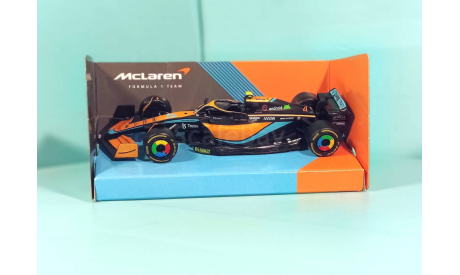 McLaren – Mercedes MCL 36 #4 Lando Norris 2022 (Formula 1 F1), масштабная модель, scale43, BBurago