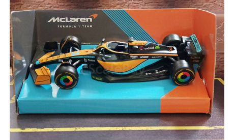 McLaren – Mercedes MCL 36 #3 Daniel Ricciardo 2022 (Formula 1 F1), масштабная модель, scale43, BBurago
