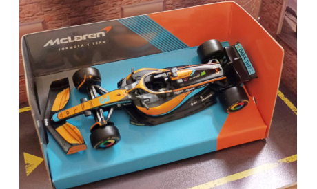 McLaren – Mercedes MCL 36 #3 Daniel Ricciardo 2022 (Formula 1 F1), масштабная модель, scale43, BBurago