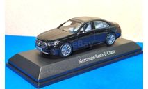 Mercedes Benz E 300 (W214) (2023) iScale black, масштабная модель, 1:43, 1/43, Mercedes-Benz
