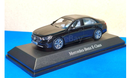 Mercedes Benz E 300 (W214) (2023) iScale black, масштабная модель, 1:43, 1/43, Mercedes-Benz