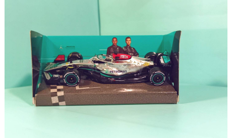 Mercedes-AMG F1 W13 E-Performance #44 F1- 2022 Lewis Hamilton, масштабная модель, scale43, BBurago, Mercedes-Benz