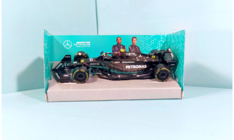 Mercedes-AMG F1 W14 E #44 2023 Lewis Hamilton (Formula 1 F1), масштабная модель, scale43, BBurago, Mercedes-Benz