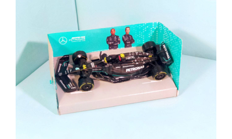 Mercedes-AMG F1 W14 E #44 2023 Lewis Hamilton (Formula 1 F1), масштабная модель, scale43, BBurago, Mercedes-Benz