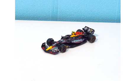 Red Bull Racing RB19 #11 Grand Prix Miami 2023 Sergio Perez, масштабная модель, BBurago, Red Bull F1, scale43