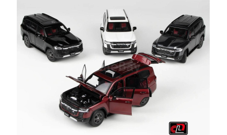 Toyota Land Cruiser 300 GR - Sport (LCD Model), масштабная модель, scale43