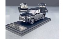 Toyota Land Cruiser 300 GR Sport (Hi-Story) black, масштабная модель, scale43