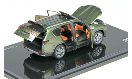 Lexus LX 600 зелёный (LCD Model) РАСПРОДАЖА, масштабная модель, scale43