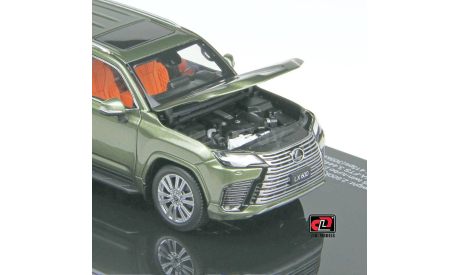 Lexus LX 600 зелёный (LCD Model) РАСПРОДАЖА, масштабная модель, scale43