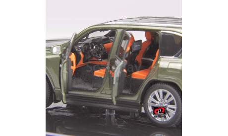 Lexus LX 600 зелёный (LCD Model) РАСПРОДАЖА, масштабная модель, scale43