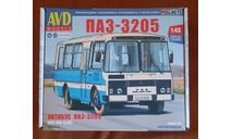 ПАЗ-3205, сборная модель автомобиля, AVD Models, scale43