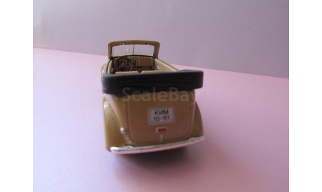 Модель автомобиля КИМ-10-51 в масштабе 1:43, масштабная модель, Наш Автопром, scale43