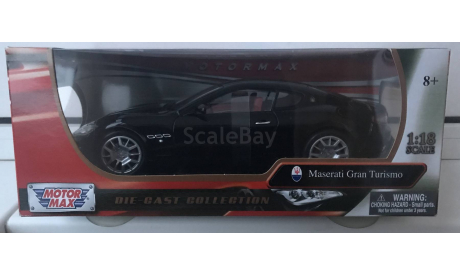 1 18 Maserati Gran Turismo 2007г., масштабная модель, Motor Max, scale18