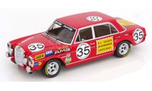 1:18 Mercedes-Benz AMG 300 SEL 6.3 #35 2-й 24h Spa 1971 г., масштабная модель, Werk83, scale18