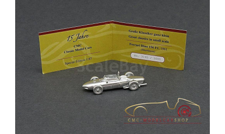 1 87 Ferrari 156 F1 ’Sharknose’ 1961г.,CMC, масштабная модель, 1:87, 1/87