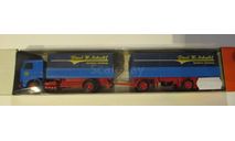 1:87 Scania Streamliner Gardinenplanensattelzug ’Spedition Paul’, масштабная модель, Albedo, scale87