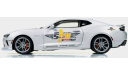 1 18 Chevrolet Camaro SS 2017г, Official Pace Car Indy 500 2018 г., масштабная модель, ERTL (Auto World), scale18