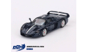 1 64 MASERATI MC12 STRADALE METALLIC BLUE WITH STRIPE, масштабная модель, BBR, scale64