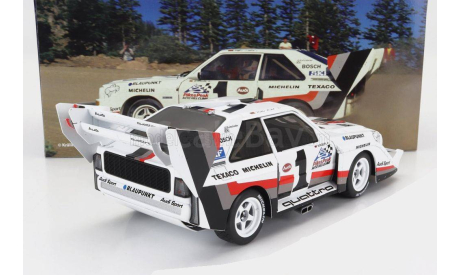 1 18 Audi Sport quattro S1 E2 #1 Победитель Pikes Peak 1987 г, масштабная модель, WERK83, scale18