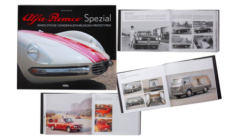 книга Alfa Romeo Spezial - Einzelstücke, Sonderausführungen & Prototypen, литература по моделизму