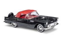 1:87 Ford Thunderbird Cabrio, schwarz/ rot, масштабная модель, Busch, scale87