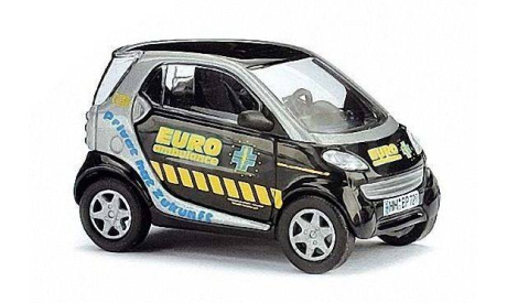 1:87 Smart Fortwo 2012 ’Fußball-Fan’, масштабная модель, Busch, scale87