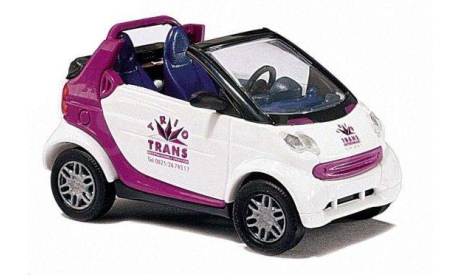 1:87 Smart Fortwo 2012 ’Fußball-Fan’, масштабная модель, Busch, scale87