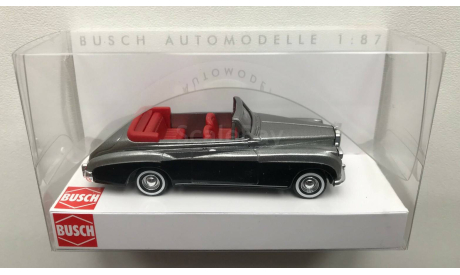 1:87 Bentley Serie III Cabrio, 1959 г., масштабная модель, Busch, scale87