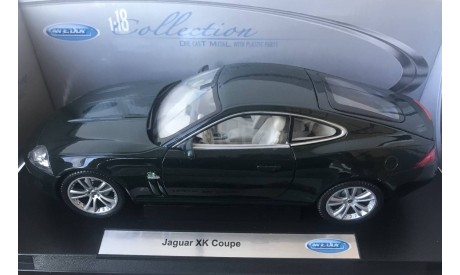1 18 Jaguar XK Coupe Hard Top, 2006 г, масштабная модель, welly, scale18