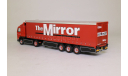 1 64 Volvo FH Artic Curtainside, The Mirror, Eddie Stobart, масштабная модель, Corgi, scale64