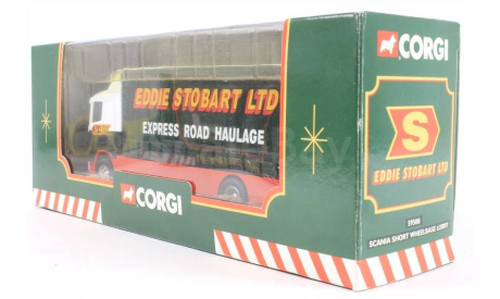1:64 Scania Short Wheelbase Lorry (Rigid Truck) Eddie Stobart Ltd., масштабная модель, corgi, scale64