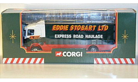 1:64 Scania Short Wheelbase Lorry (Rigid Truck) Eddie Stobart Ltd., масштабная модель, corgi, scale64