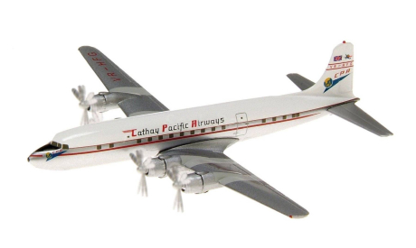 1:400 Douglas DC-6B ’Cathay Pacific Airways’, масштабные модели авиации, Herpa