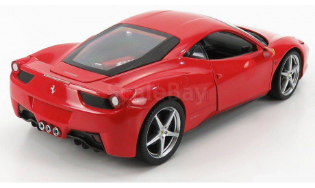 1 18 Ferrari 458 Italia 8C 2009 г., Hot Wheels, масштабная модель, scale18