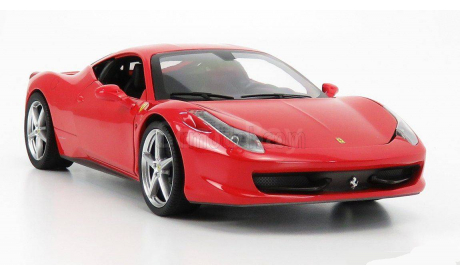 1 18 Ferrari 458 Italia 8C 2009 г., Hot Wheels, масштабная модель, scale18