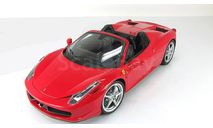 1 18 Ferrari 458 Italia Spider 2011 г, HW Elite, масштабная модель, Hot Wheels Elite, scale18