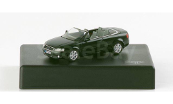 1:87 Audi A4 Cabriolet - schwarzmetallic - Brillant Serie