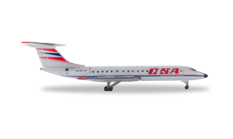 1:500 CSA Czechoslovak Airlines Tupolev TU-134A, масштабные модели авиации, Туполев, Herpa, scale500
