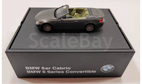 1 87 BMW 6er Cabrio 2004, масштабная модель, Herpa, scale87