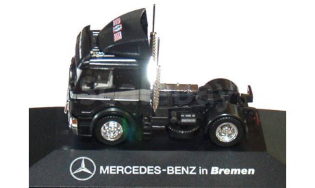 1:87 Mercedes-Benz SK 1748 Solozugmaschine Bremen, schwarz, масштабная модель, Herpa, scale87