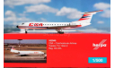 1:500 CSA Czechoslovak Airlines Tupolev TU-134A, масштабные модели авиации, Herpa, scale500, Туполев