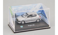 1:72 Peugeot 206 Silver , Blue