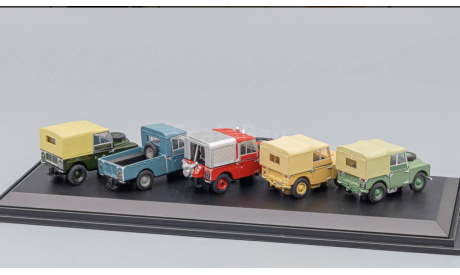1:76 LAND ROVER Series I Collection, 5rd-Set, масштабная модель, scale87