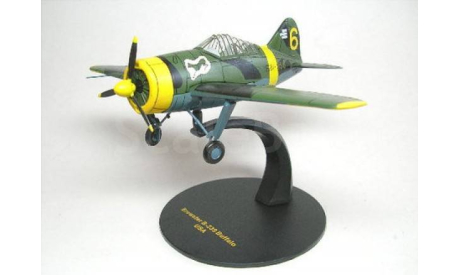 1:72 Brewster B-239 Buffalo (USA), масштабные модели авиации, IXO, scale72