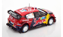 1 24 Citroen C3 WRC - St.Nr. 1 Red Bull Rallye WM, Rallye Mexico, S.Ogier/J.Ingrassia, 2019, масштабная модель, IXO, scale24, Citroën