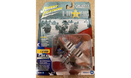 1/144 North American P-51D Mustang ’D-Day 75 Years’, масштабные модели авиации, Jonny Lightning, scale144