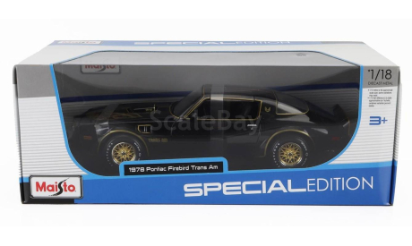 1:18 Pontiac Firebird , 1978 г, масштабная модель, maisto, scale18
